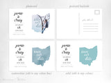 Map Themed ~ DIY Save The Date PhotoCard, Self Print Template, Photocard Save the Date, Digital or Print Save the Date