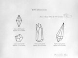 png • svg • eps • dxf → Crystal Gems Graphics Set of 24 Elements (Free for commercial use included)