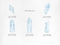 PNG → Crystal Gems Watercolour Graphics Set of 5 Elements (Free for commercial use included)